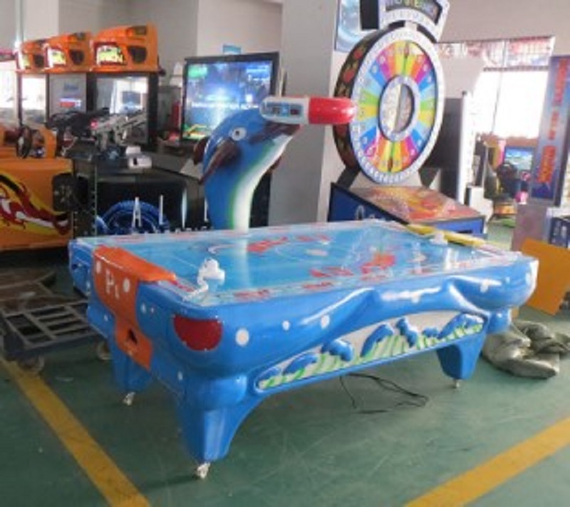 Dolphin adult Air Hockey Tomy Arcade workshop process