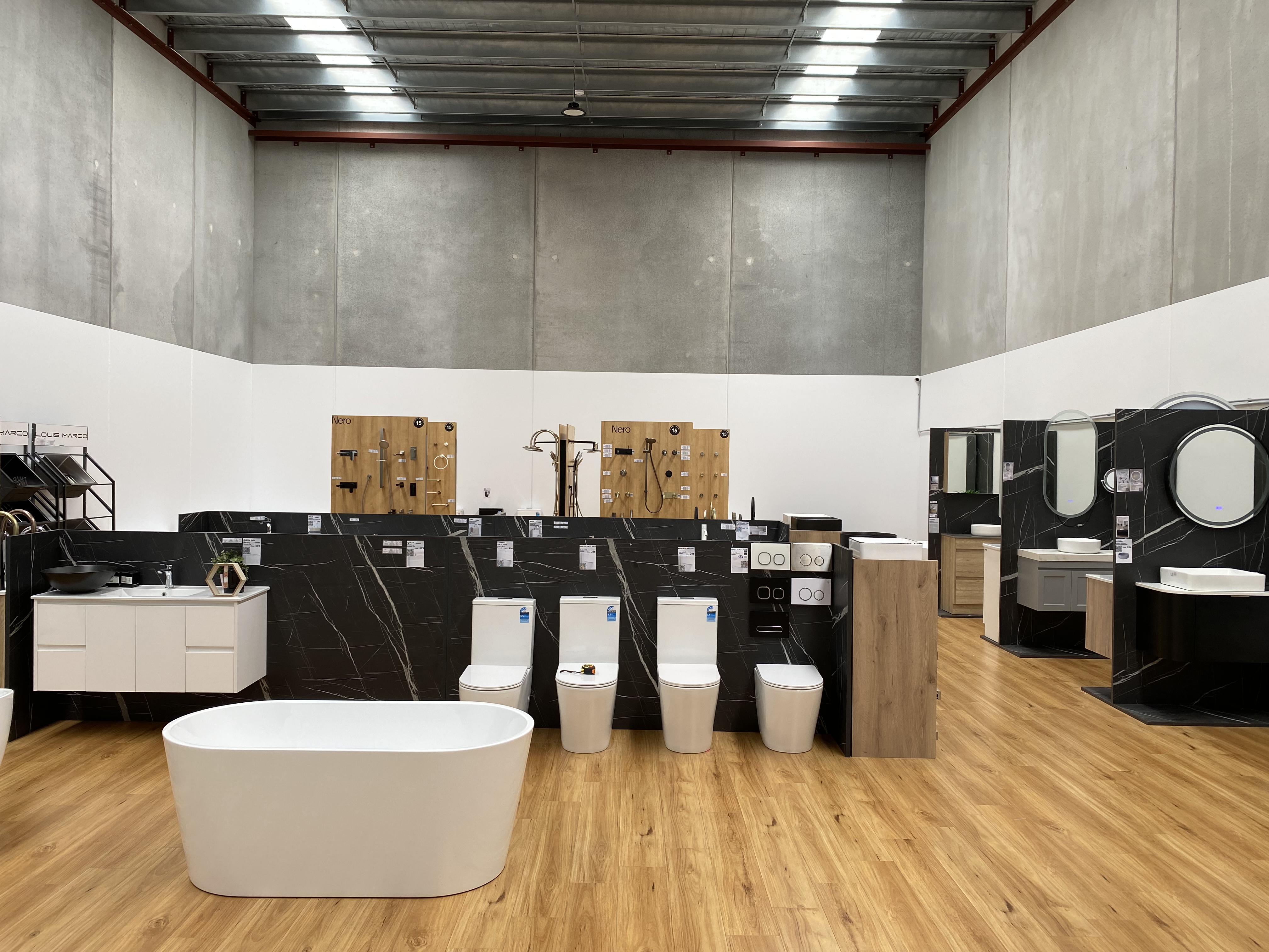 Melbourne Bathroom Products - Brooklyn Bathware Showroom; Moorabbin  Bathware Showroom; Campbellfield Bathware Showroom;  