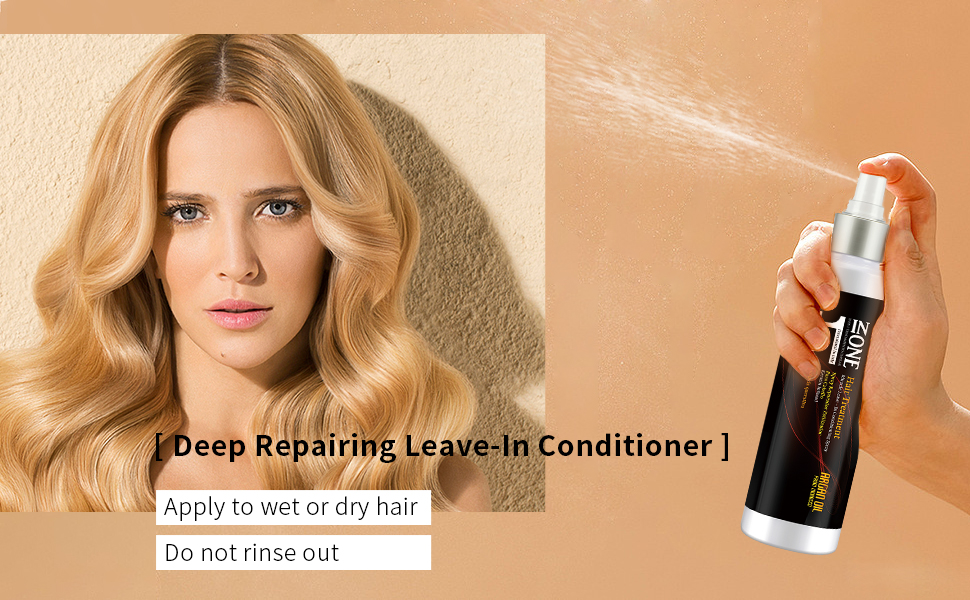Leave-In Treatment Spray For After Detangling Hair Care Treatment