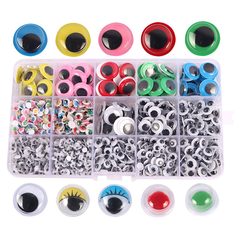 Movable eyes self-adhesive used for toy crafts DIY Accessories