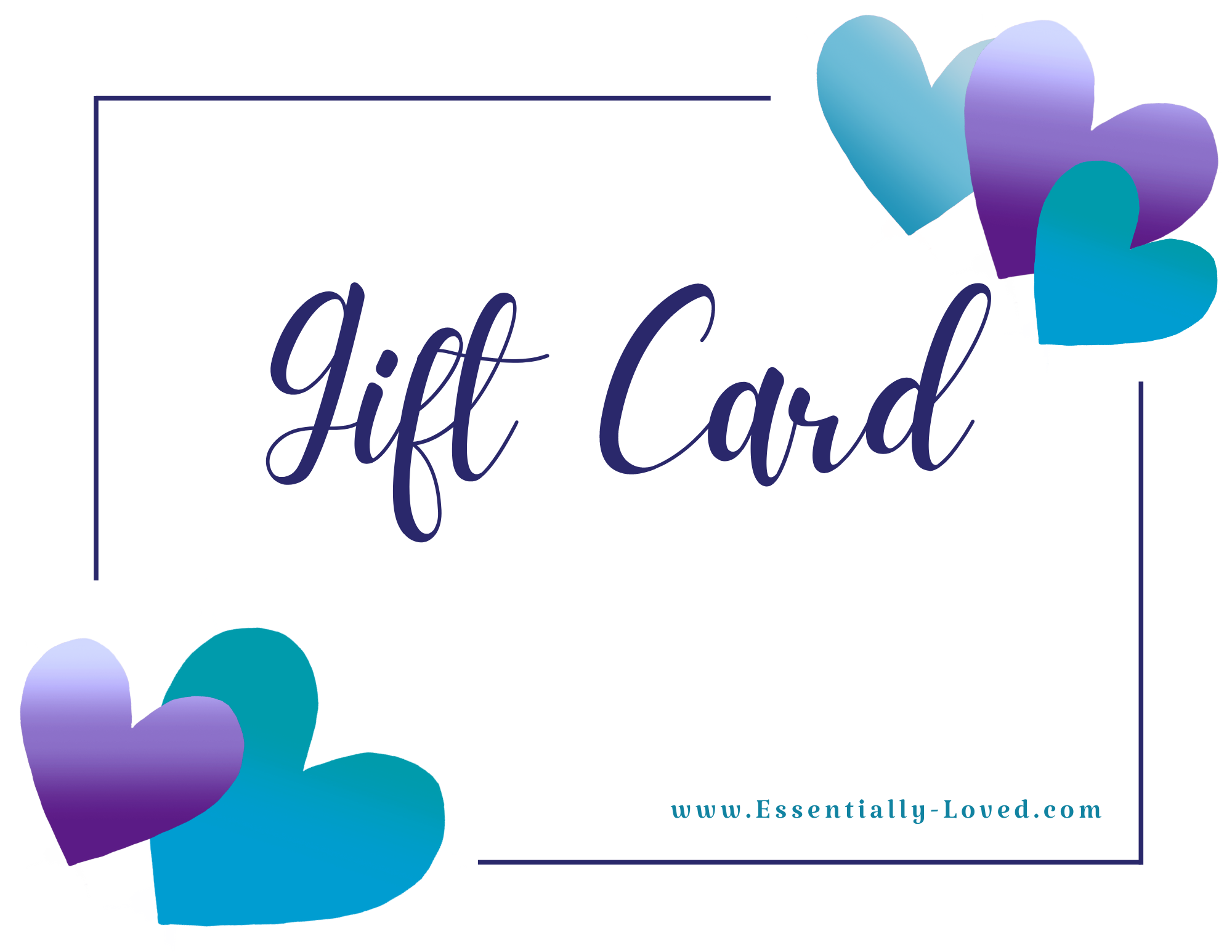 Essentially Loved Quilts gift card for one of a kind gifts