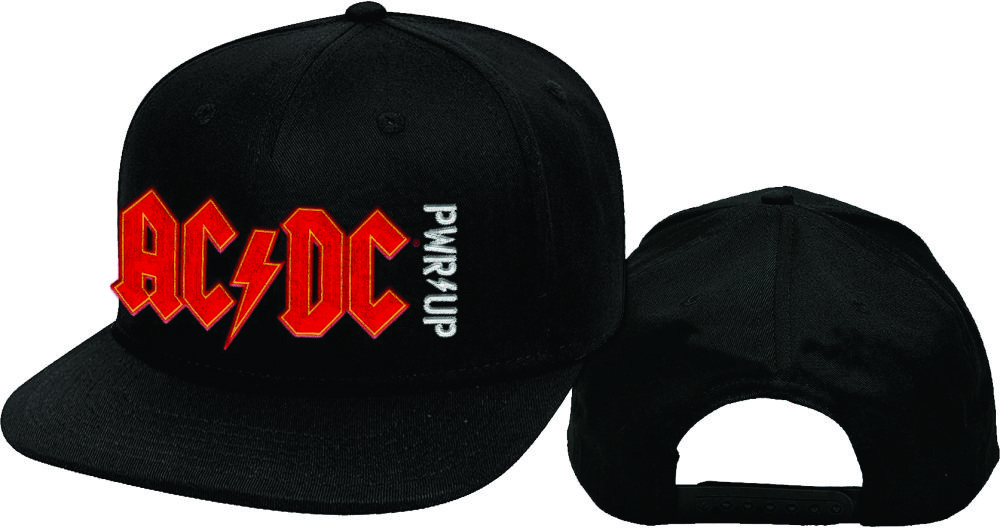ACDC Power Up Logo Black Cap
