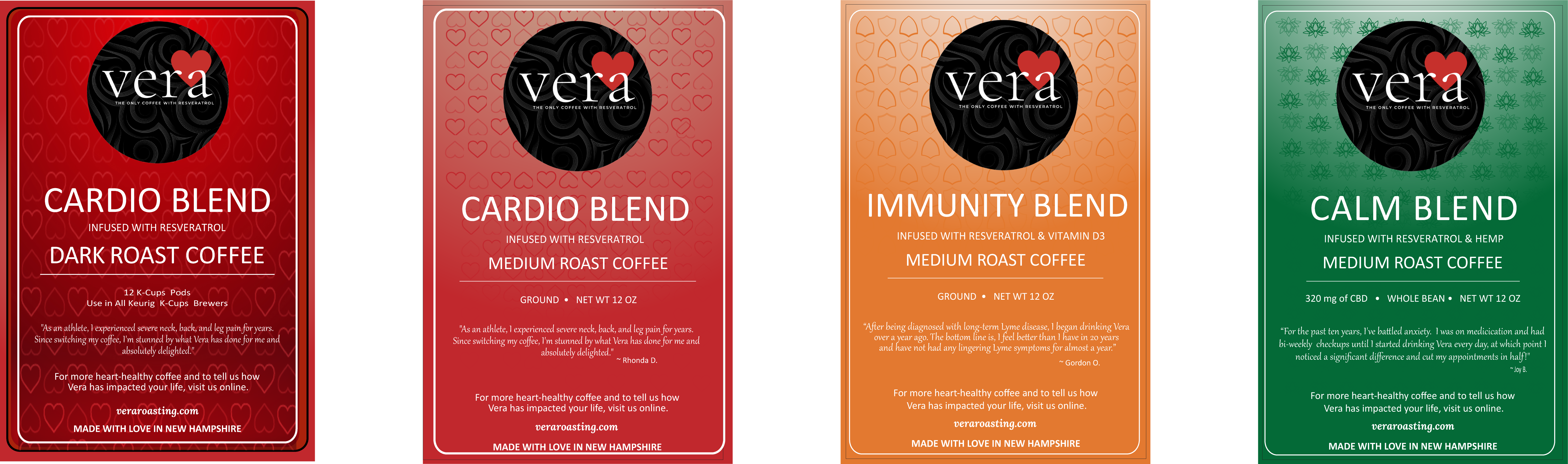 vera roasting, The only coffee made with resveratrol, dover, new hampshire, nh, coffee, health benefits
