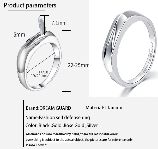 Multi Function Self Defense Ring For Couples Fashionable Titanium Steel  Decompression Knife With Invisible Design Ideal Emergency Keyword Research  Tool From Combknife, $38.5