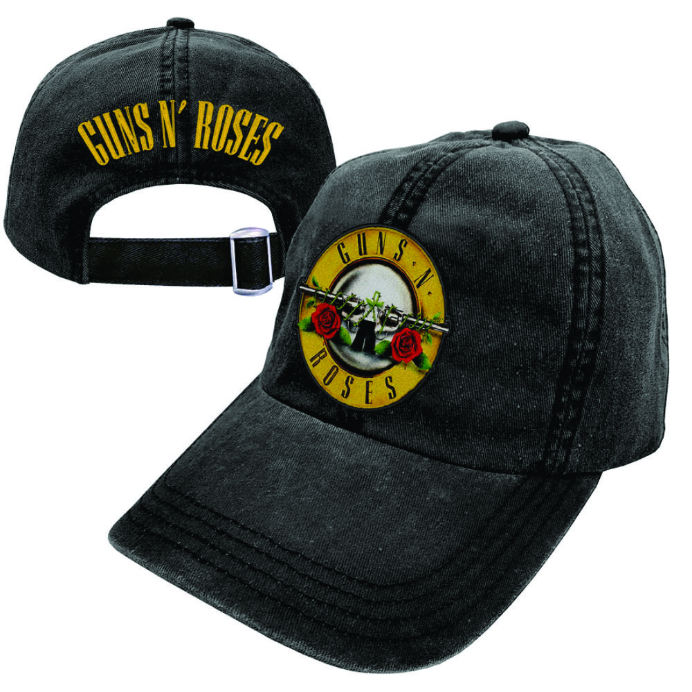 Guns n Roses Black Denim Cap classic Guns n Roses Logo