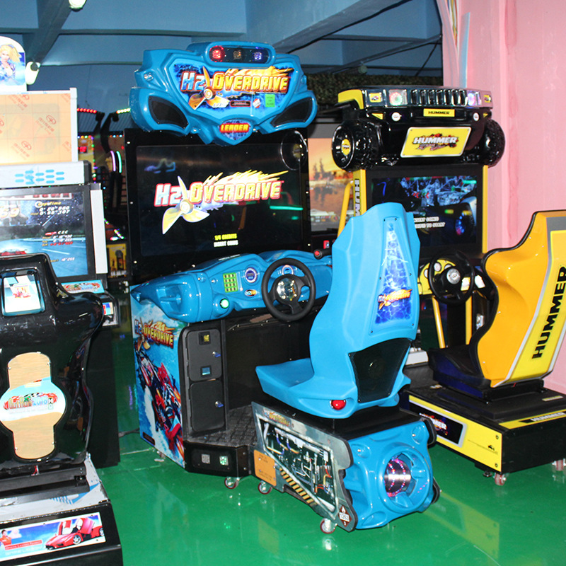 H2-Over-Drive-game-machine-Amusement-coin-operated-video-racing-Arcade-simulator-games-Tomy-Arcade