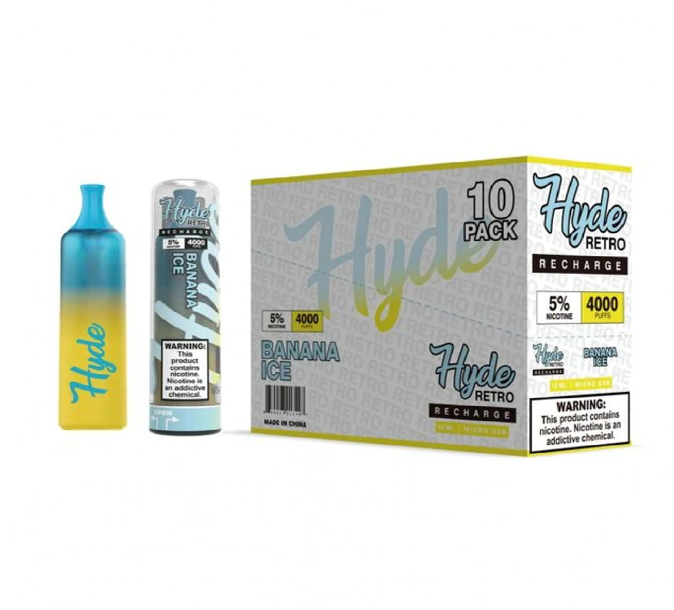 Hyde Retro Recharge 4000 Puffs
