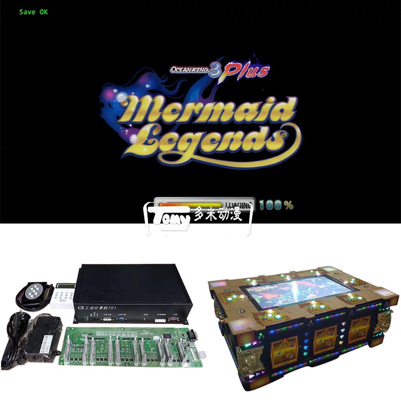 Ocean king 3 Plus Mermaid Legends Kit IGS Tomy Arcade Supply