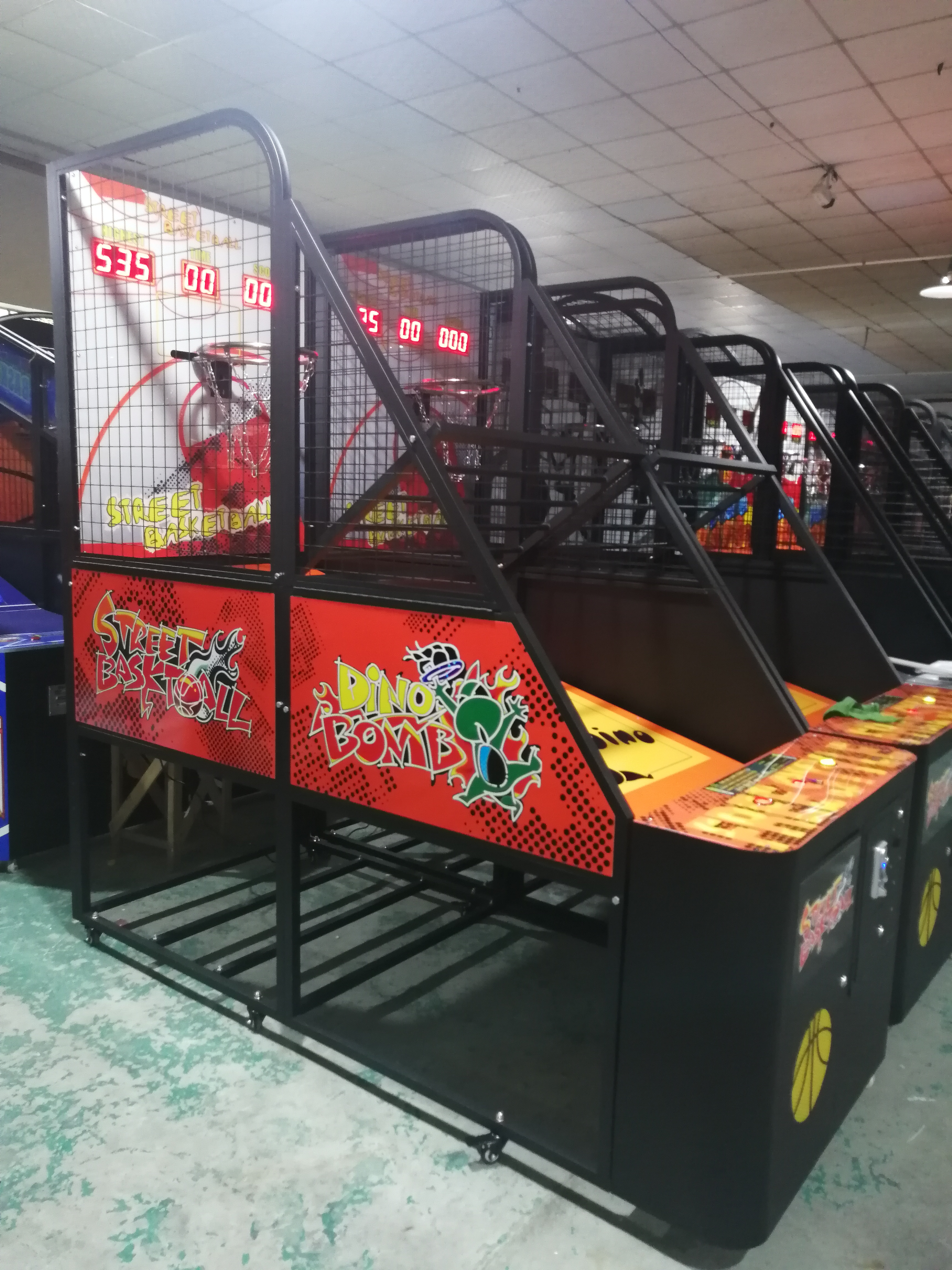 Foldable Standard Basketball  arcade machine GetQuoteNow-Tomy Arcade