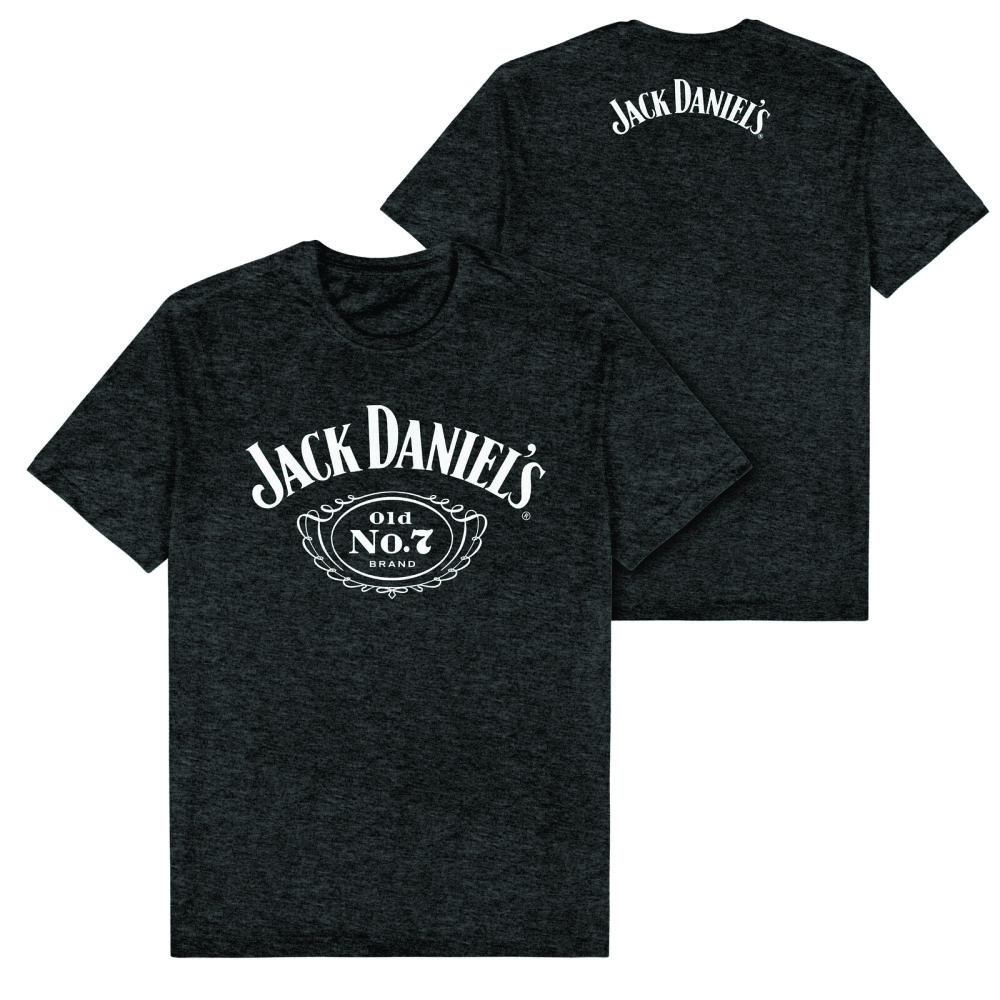 Jack Daniels Cartouche Logo Marle Tee Shirt OLD No.7 Size 3XL