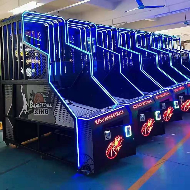 King basketball arcade game machine Tomy Arcade workshop process
