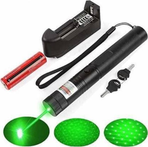 Military Grade Green Laser Pointer 301 Pen 5000mw 532nm 2000 Meter With Turn Key