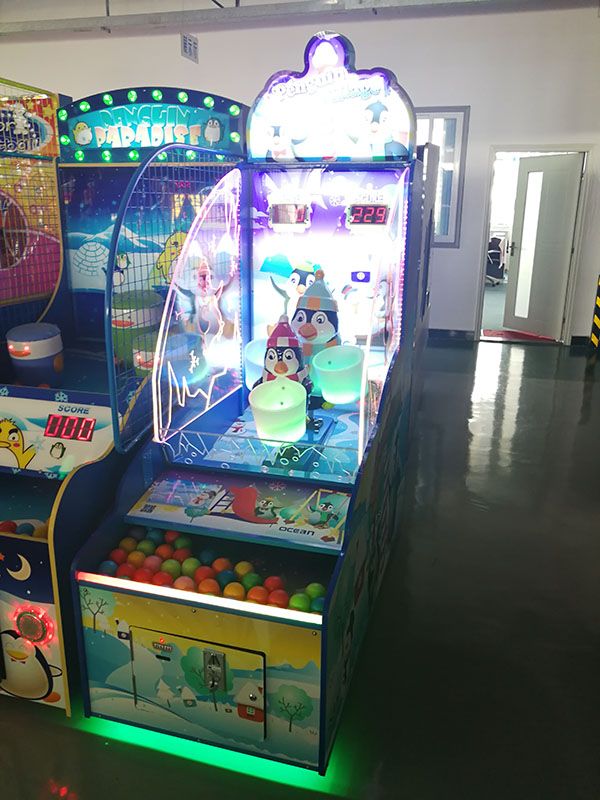 Penguin-Village-Lottery-Redemption-game-machine-Tomy-arcade-supply