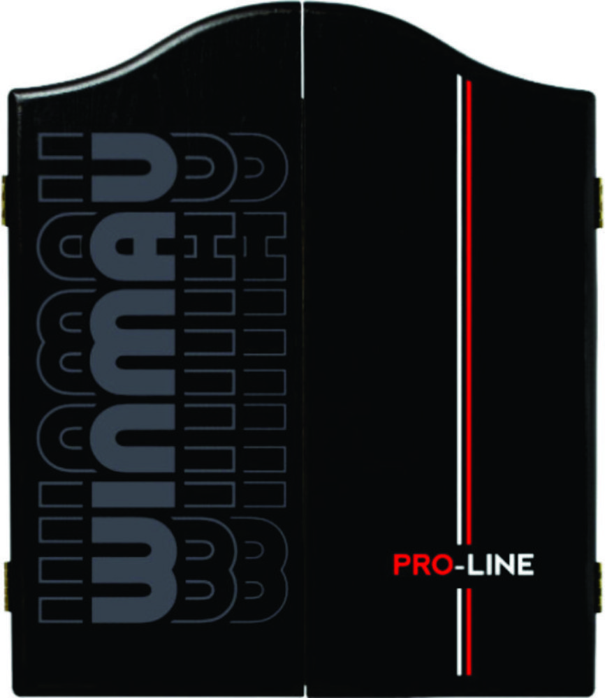 Winmau Pro-Line Dartboard Cabinet Black