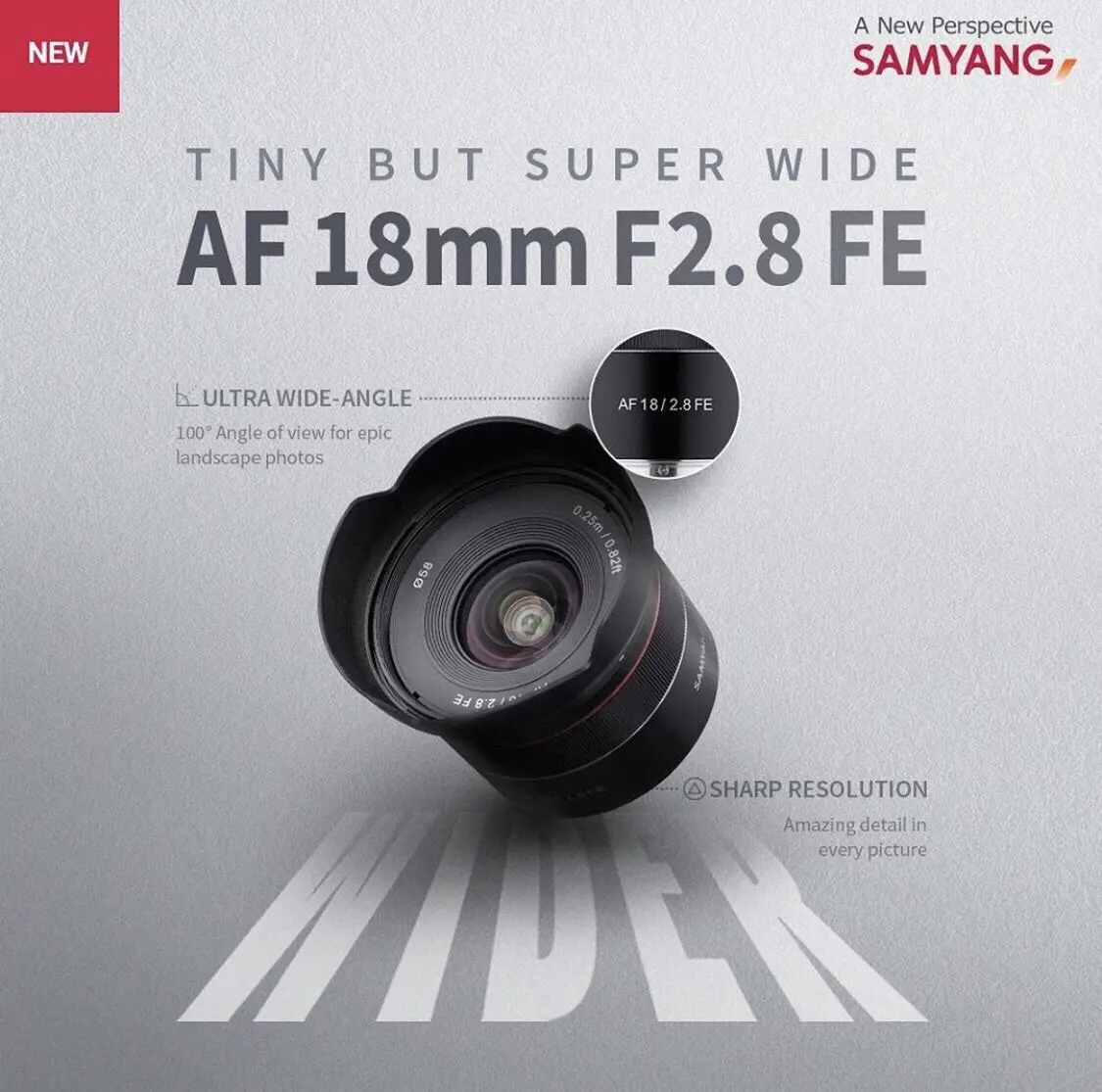 Samyang AF 18mm f2.8 FE Lens for Sony Price in Pakistan – W3 Shopping