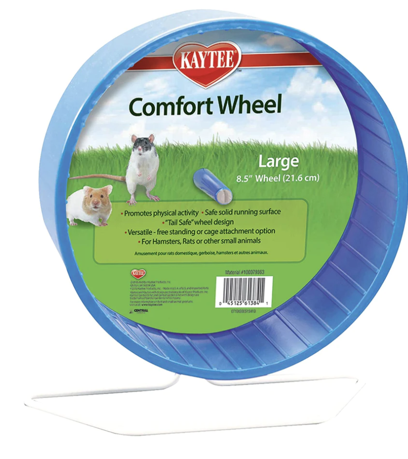 Small animal exercise wheel that can vary in color