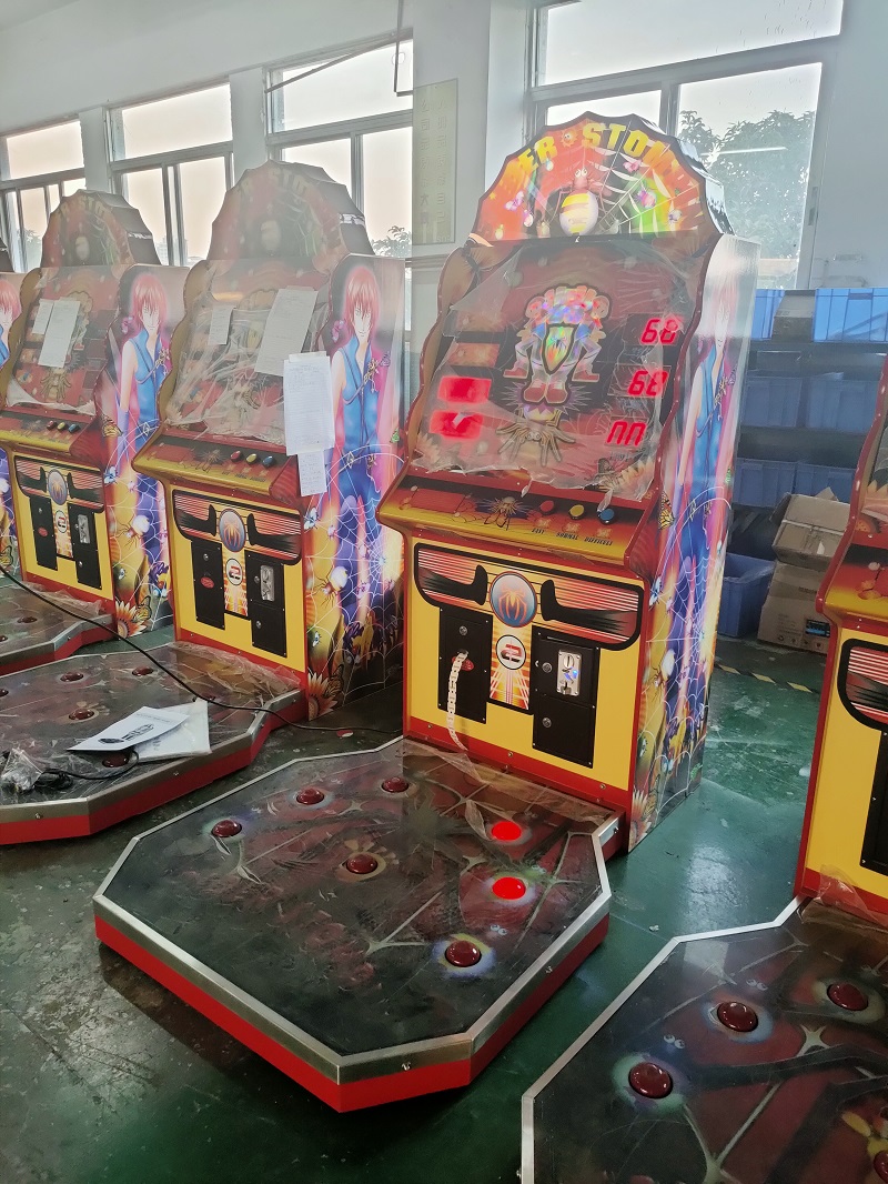 Spider-Stompin-Kids-sport-Game-Machine-Amusement-Coin-Operated-Carnival-Fun-electronic-Lottery-Redemption-Ticket-games-for-Game-Center-Tomy-Arcade-workshop-process