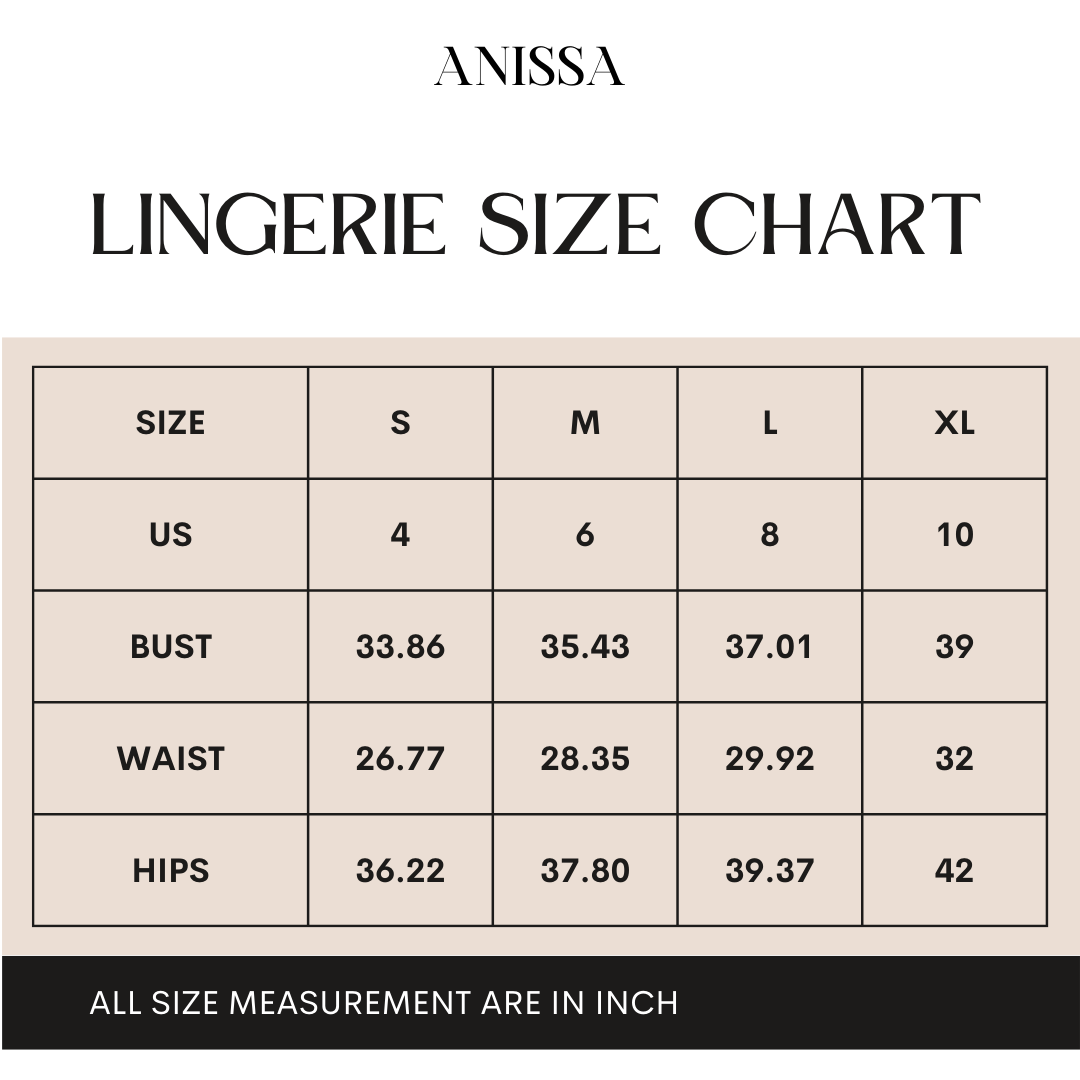 Plus Size Lingerie Padded Bra Set Garter Belt Thong Sexy Lingerie Set –  Anissa Atelier