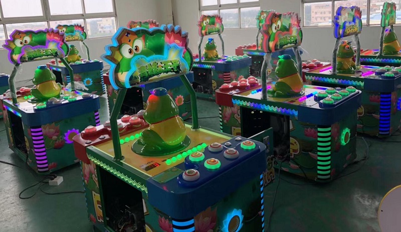 Tee-Frong-Prince-Game-Machine-Indoor-Amusement-Coin-Operated-Sport-Arcade-Kids-Whack-A-Mole-Tomy-Arcade-workshop-process