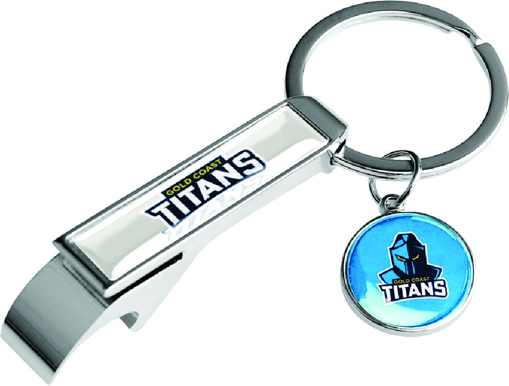 Titans NRL Bottle Opener Keyrings