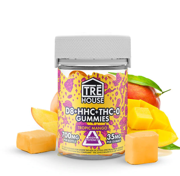 Tre House 700mg Delta 8 Gummies With HHC & THCO