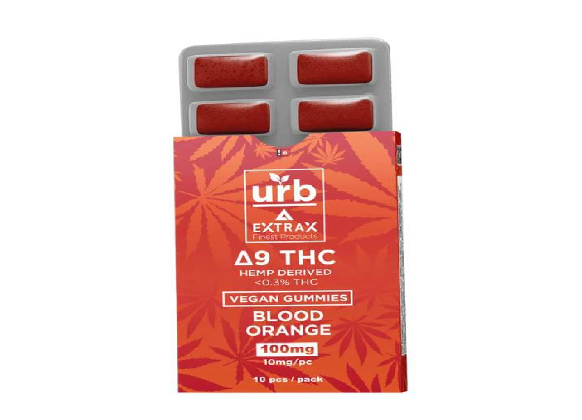 URB THC Delta 9 Gummies 100mg