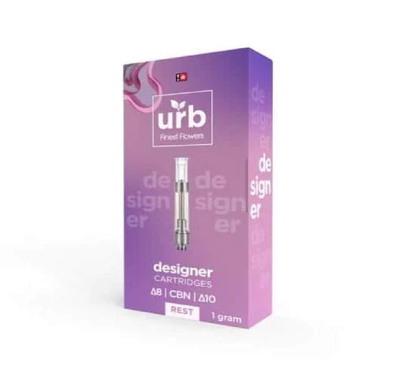 Urb Finest Delta 8 | THC Designer Cartridges 1g |Pack Of 10|