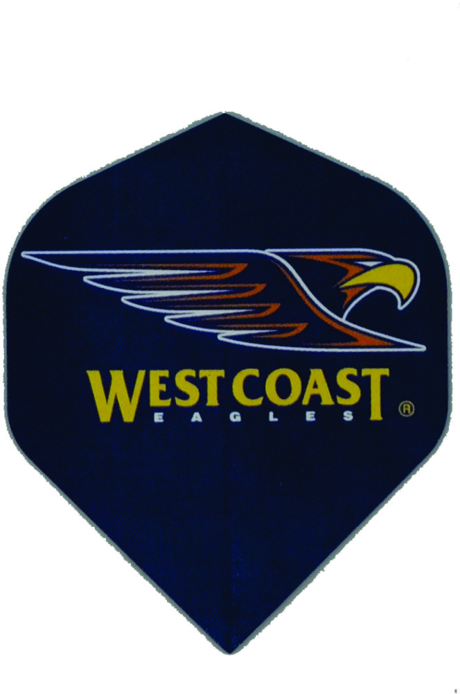 West Coast Eagles AFL Set of 3 Dart Flight