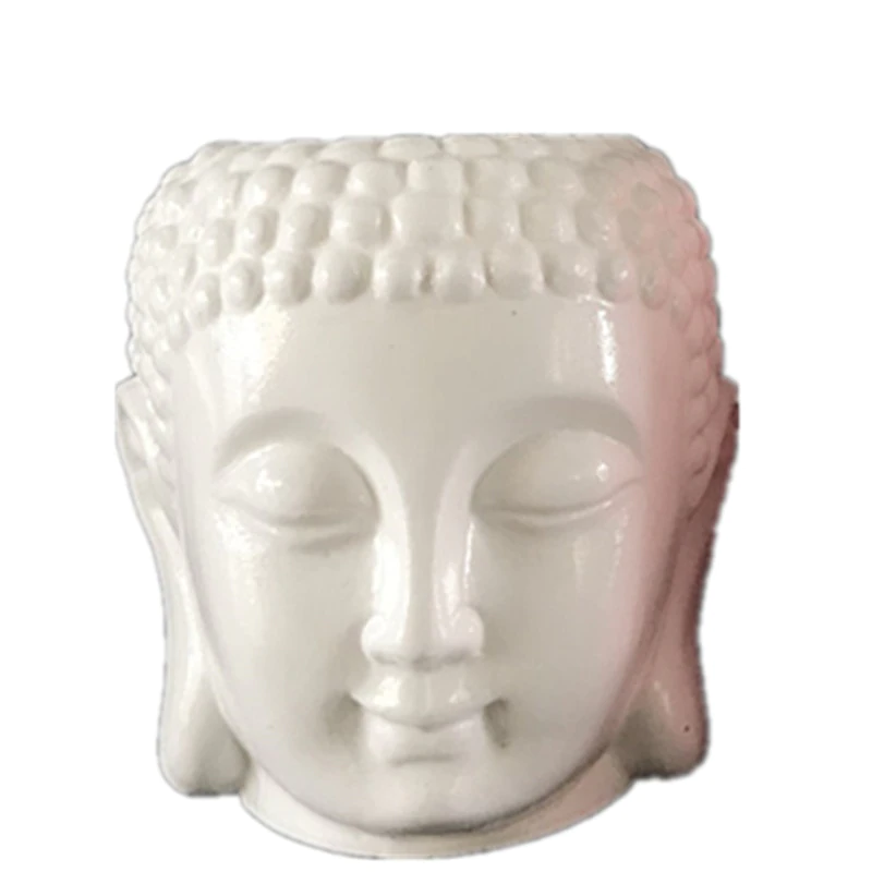 Buddha Head as Candlestick