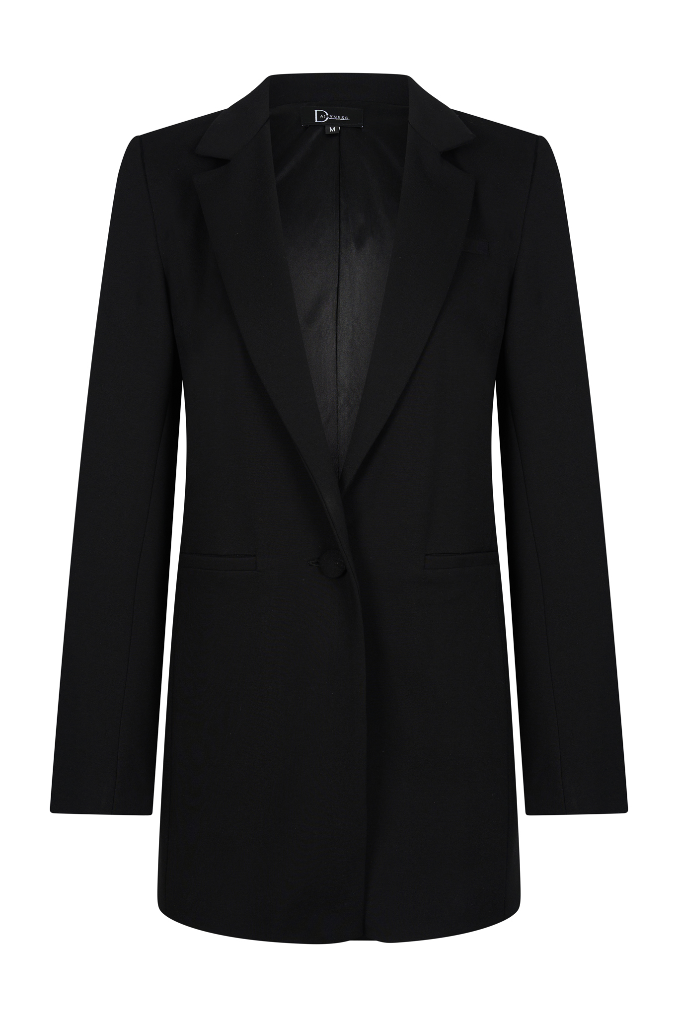 tailored blazer black ladies
