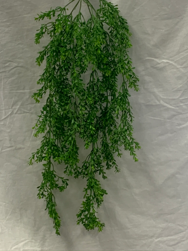 28 inch Artificial PVC Boxwood Leaf Trailing Bush Vine