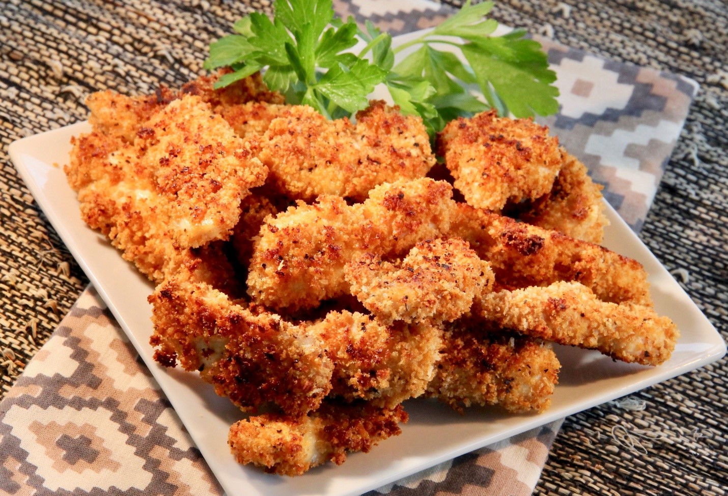 Healthy Dinner Recipes: Chicken Crispy Tenders