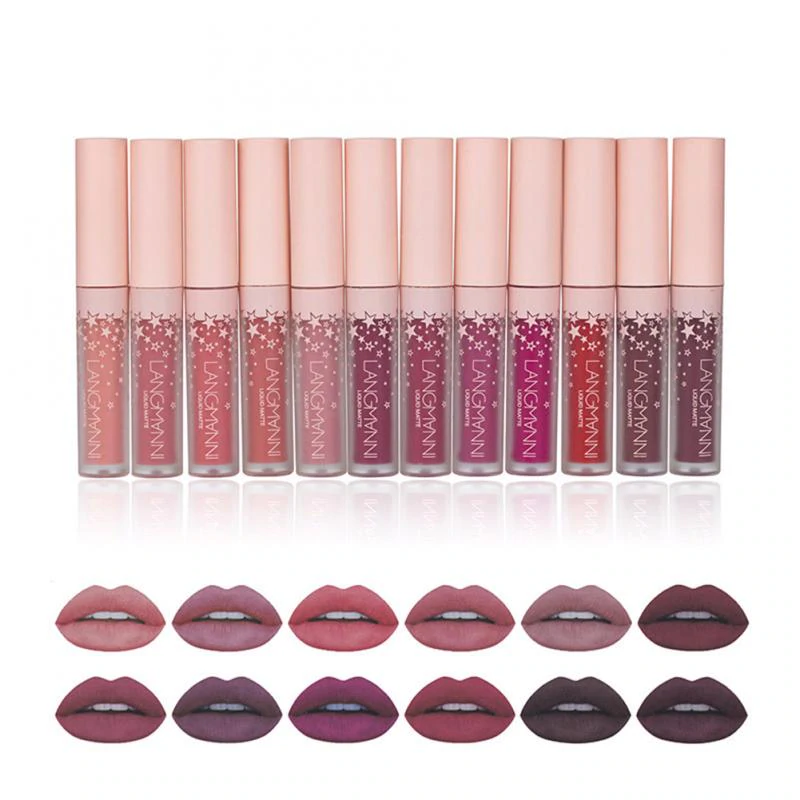 Velvet matte lipsticks
