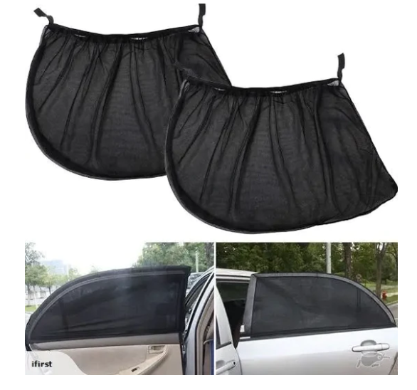 Universal Car Sun Shade 2pcs Rear Side Window Baby Kids Protection