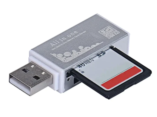 USB Memory Card Reader All in One Micro SD SDHC TF M2 MMC