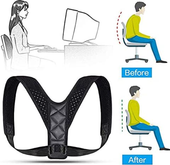 Clavicle Brace Posture Correction Belt Breathable Adjustable Anti-humpback Posture Belt