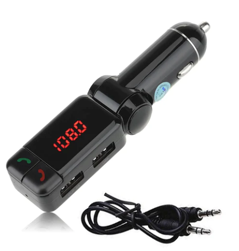 4in1 Bluetooth FM Transmitter Car Kit Charger 
