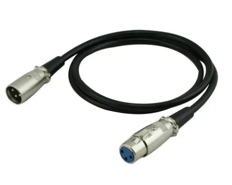 Microphone Cable Audio Cord XLR Patch Lead 3-Pin Male to Female Extension