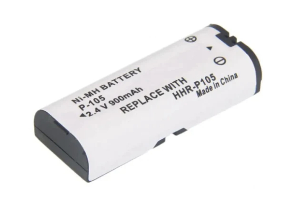 Panasonic HHR-P105 Replacement Battery for Panasonic Cordless Phone HHR-P105 HHR-P105A Ni-MH 3.6V 900mAh