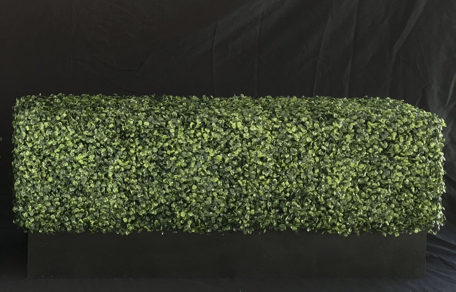 Artificial Boxwood Hedge UV Rated 40x10x16 inches for In and Outdoor 