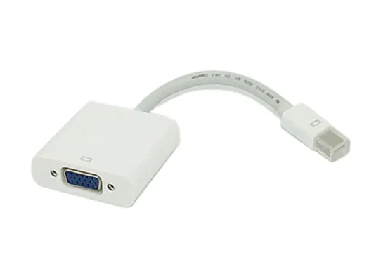 MiniDP to VGA Adapter Cable Mini DP DisplayPort Microsoft Surface Pro or Apple Macbook