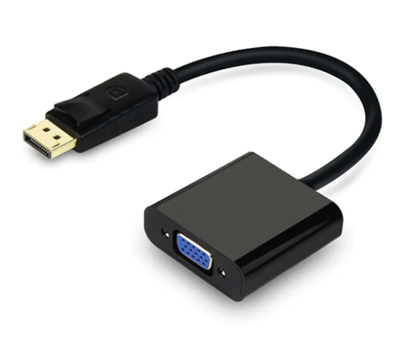 DisplayPort to VGA Video Converter Male to Female Adapter Cable