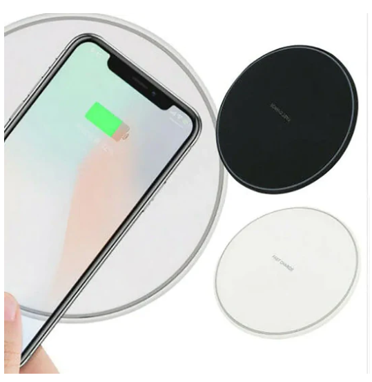 Qi Wireless Charger Pad FAST Charging Receiver For iPhone and  Samsung