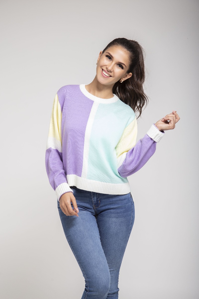 Suéter Color-Block Ciudadela