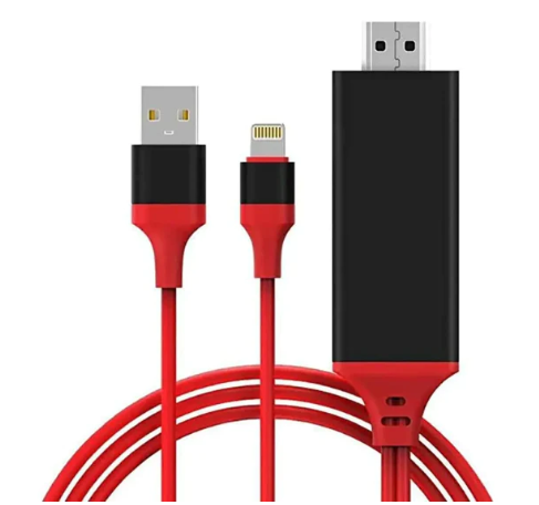 8-Pin to HDMI Adapter USB Cable 2M Digital AV for iPad iPhone IOS11