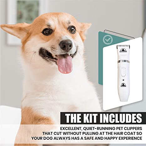Dog grooming electric clippers