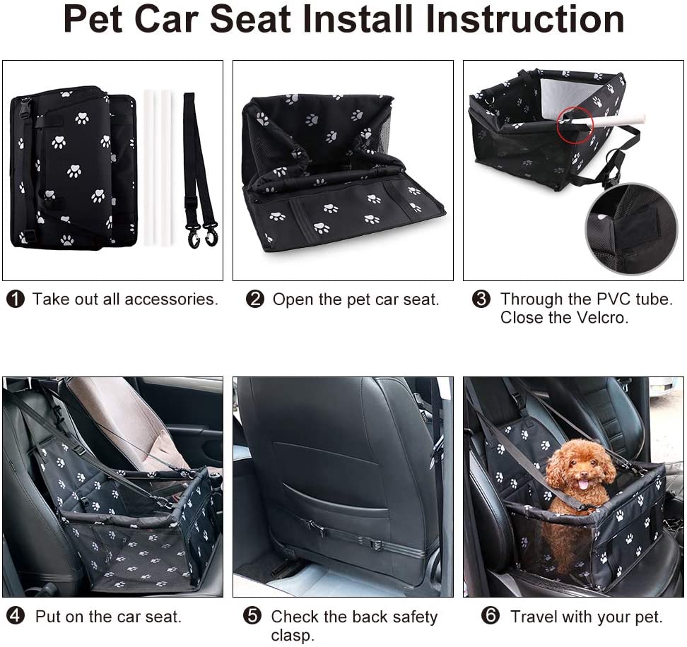 Pet car seat travel