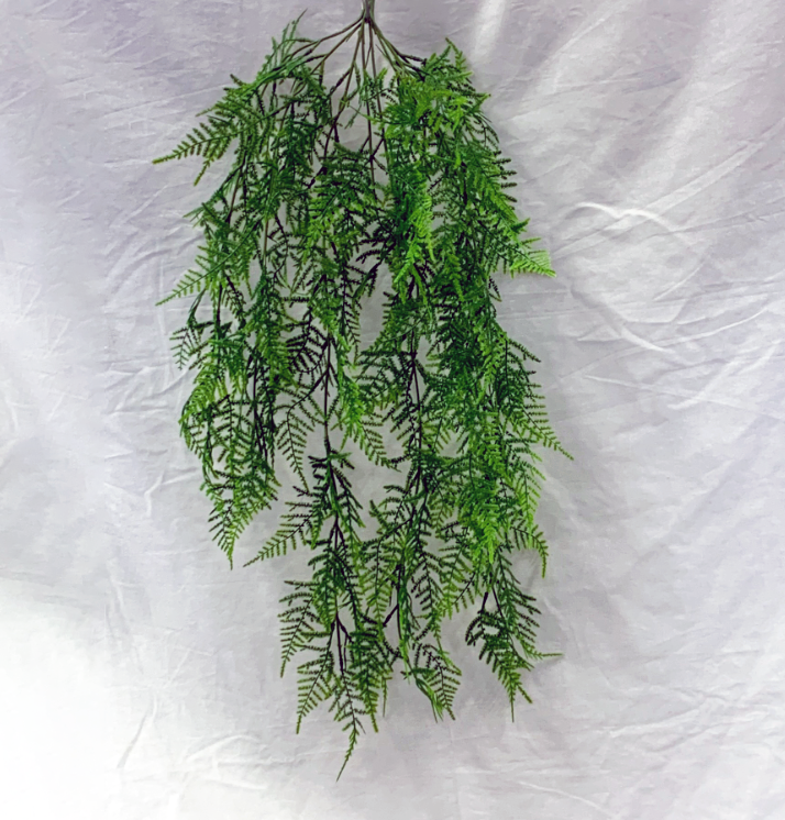 28 inch Pinus Leaf or Plumosa Trailing Bush Vine Silk Plants Canada