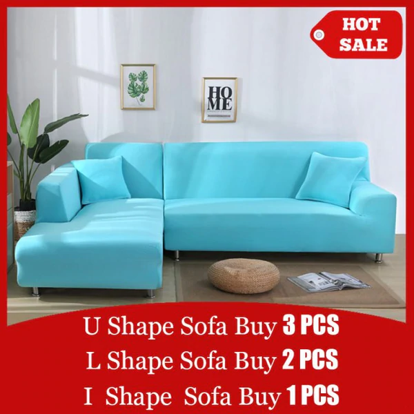 Spandex sectional couch covers