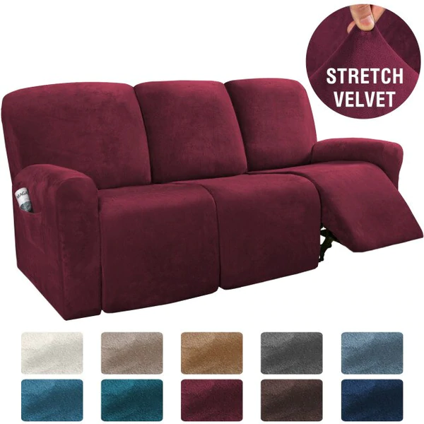 Non slip recliner sofa covers